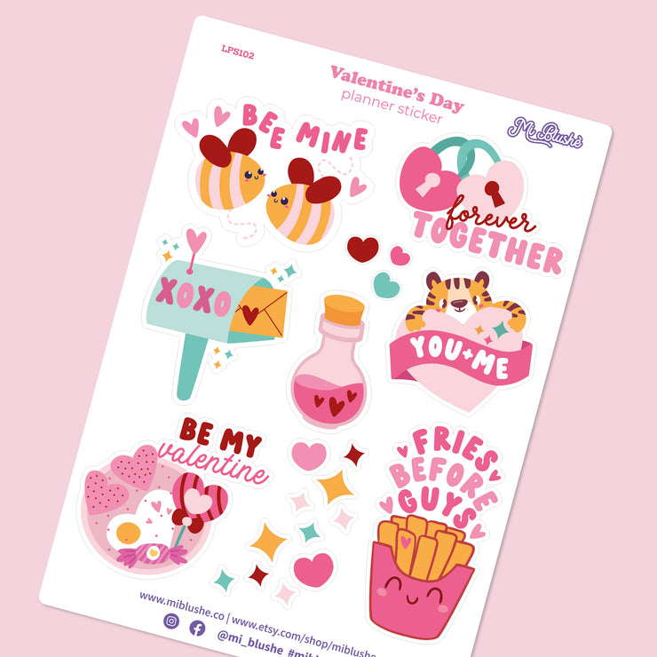 Valentine's Day Planner Sticker